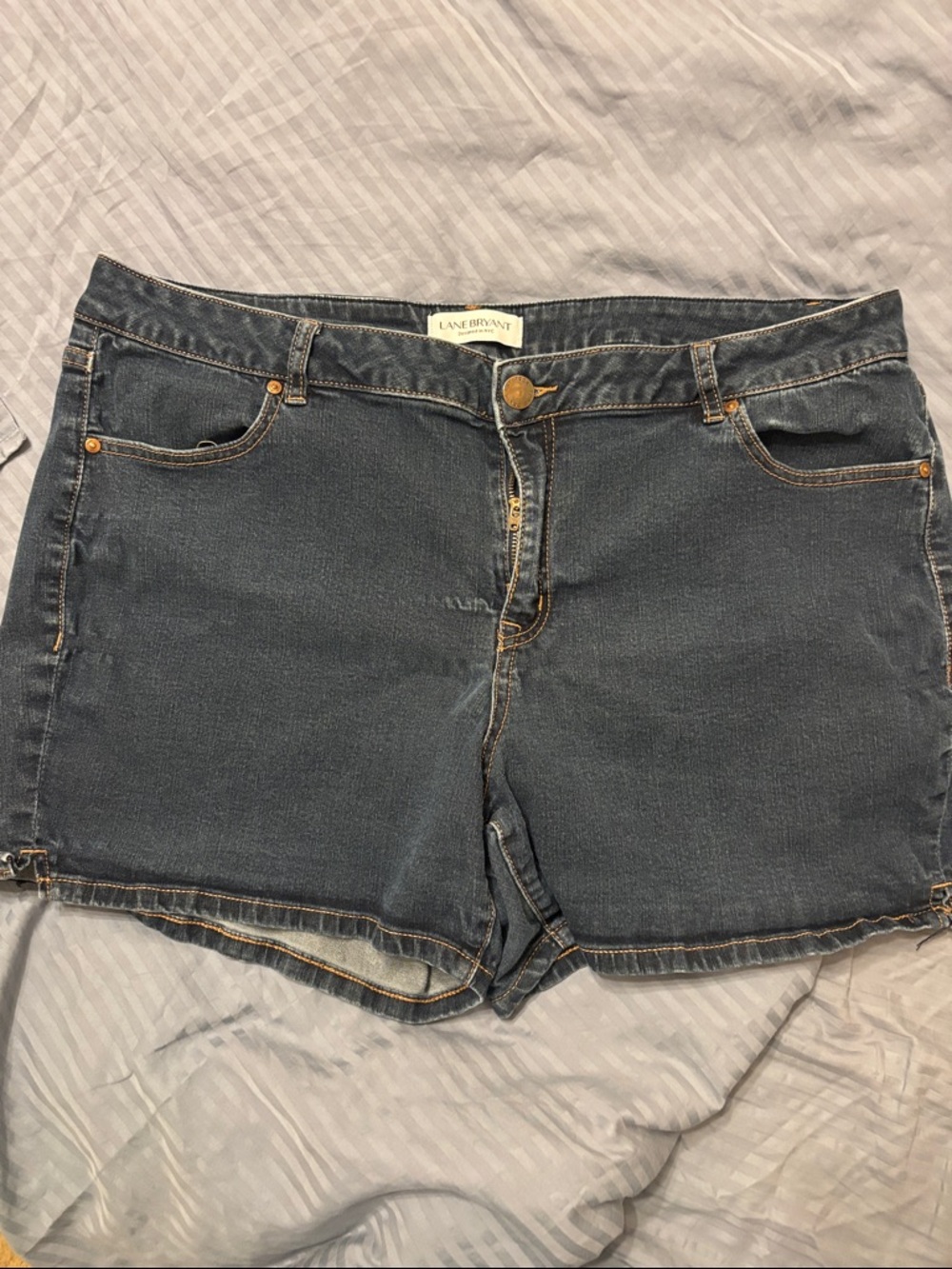 Lane Bryant Indigo Denim Jean Shorts